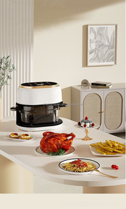 Friggitrice ad <span class=keywords><strong>Aria</strong></span> con Cestello in Vetro Borosilicato Trasparente da 4 Litri, Finestra di Visualizzazione e Schermo Touch - Product Image 4