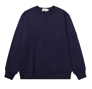 Felpa da <span class=keywords><strong>Uomo</strong></span> <span class=keywords><strong>Girocollo</strong></span> Pesante Tinta Unita Totalmente Personalizzabile in Cotone Patchwork Oversize di Alta Qualità per Streetwear Casual - Product Image 5