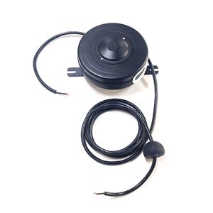 Petit enrouleur de câble rétractable en métal à montage <span class=keywords><strong>mural</strong></span> extérieur enrouleur de rallonge à ressort 12v 2 noyaux pour voiture automobile électrique - Product Image 3