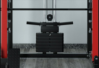 Produit phare à prix d'usine : Équipement de fitness multifonctionnel pour la maison, barre de traction, machine à poulies, machine Smith, rack à squats