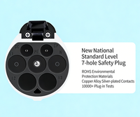 Nouveau chargeur intelligent EV portable OEM standard GBT, courant réglable 6A/8A/10A/13A/16A, 3,5 kW, WiFi, pour vente directe usine