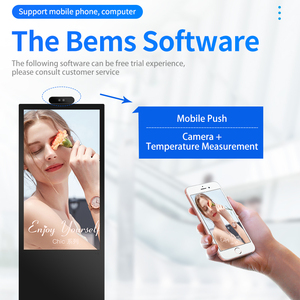 Màn Hình Cảm Ứng Trong Nhà 55 Inch Thiết Bị Chơi Quảng Cáo Led Màn Hình Kỹ Thuật Số Máy Tính Màn Hình Cảm Ứng Tất Cả Trong Một - Product Image 5