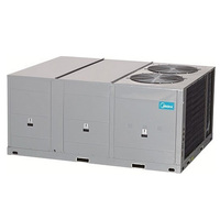 Midea Hvac 5 Tonnes 10 Tonnes R410a Climatiseur de toit Unités de système Hvac emballées sur le toit Ac