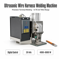 Machine de soudage par ultrasons pour faisceaux de câbles 20 kHz, soudeuse par points pour bornes de câbles de batteries automobiles et de véhicules électriques