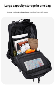 Zaini Tattici Impermeabili di Alta Qualità da 50L, Zaino d'Assalto, Borsa per 3 Giorni di Sopravvivenza, Zaino per Escursionismo e Campeggio - Product Image 5