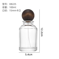 Flacon pulvérisateur de parfum rectangulaire 100 ml en verre transparent sérigraphié pour nettoyant visage, gouttes pour les yeux, poudre libre – Vente en gros pour fabricants