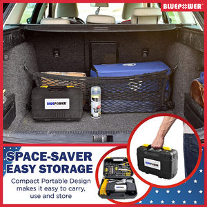 <span class=keywords><strong>Gonfleur</strong></span> d'air de <span class=keywords><strong>voiture</strong></span> portable à double cylindre en métal avec manomètre numérique 101-150 PSI, <span class=keywords><strong>homologué</strong></span> CE pour SUV 4x4 - Product Image 2