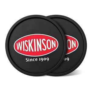 Dessous de verre en silicone avec logo imprimé personnalisé pour boisson, tasse, tapis 3D PVC souple en caoutchouc Dessous de verre pour bière Dessous de verre personnalisé pour cadeaux fantaisie - Product Image 3