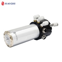 Broche CNC HAOZHI pour PCB |   DQF-360 360000 tr/min Double enroulement Refroidi par eau Poids minimum de 1,5 kg pour machine de perçage de circuits imprimés