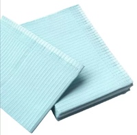 NOUVEAU PRODUIT Clips dentaires imperméables pour bavoirs Médical Blanc Jetable Papier Trois plis 33*45CM