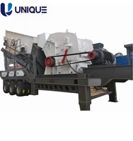 Gemma 150tph Mobile Aggregate Gravel Rock Stone Crushing Station Line Granit Calcaire Portable Mobile Jaw Crusher For Sale