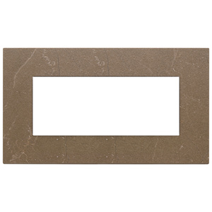 Placca 5M BS Coffee Brown 18.4x11.6x3.3 Wall <b>Switch</b> <b>Plate</b> - Product Image 1