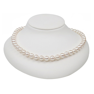 Conjunto de collar de perlas de moda natural de diseño simple japonés Cadena de cuentas clásica para regalo fiesta de boda en venta - Product Image 1