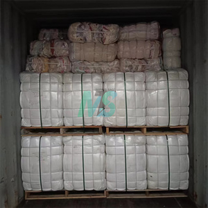 High Cotton Low Lint White T-Shirt Rags Wiping Rag Logo & Printing for Industrial Cleaning Rags - Product Image 5