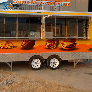 Remorque à café mobile double essieu standard australienne à vendre, remorque de restauration commerciale, camion-restaurant pour burgers - Product Image 4