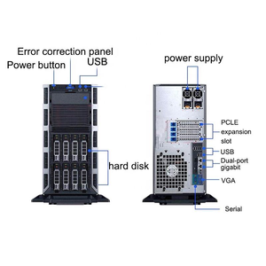 Stock pour serveur tour <span class=keywords><strong>Dell</strong></span> <span class=keywords><strong>PowerEdge</strong></span> <span class=keywords><strong>T140</strong></span> avec processeur 3,3 GHz - Product Image 4