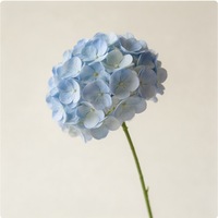 Fleur Artificielle 216 Pièces Grande Hortensia Unique en Tissu Brossé Haute Simulation Aspect Réaliste Décoration Mariage Maison