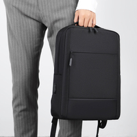 Sac à dos pour homme personnalisé avec logo, pour les déplacements professionnels, portable, tendance, avec charge USB, grande capacité, résistant à l'eau, sac à dos de loisirs