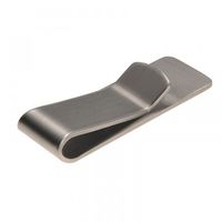 Penjualan Panas Klip Uang Logam Stainless Steel Lipat Tipis Mewah Berkualitas Tinggi dengan Lapisan Nikel Kuningan