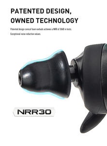 Protection auditive professionnelle <span class=keywords><strong>sur</strong></span> <span class=keywords><strong>mesure</strong></span> pour le tir, vente en gros, écouteurs Bluetooth pour la chasse - Product Image 3