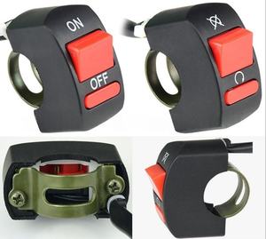 Accesorios para Motos, Interruptor Universal para Faro de Motocicleta, Interruptor de Encendido para Luz LED, Interruptor de 2 Cables, Dos Cabezales Redondos - Product Image 5