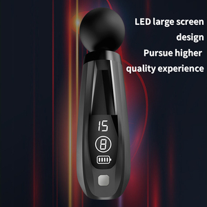 Venta al por mayor de fábrica, pistola de masaje corporal personalizada de alta calidad con 4 cabezales intercambiables, manijas de extensión, Control de sincronización - Product Image 4