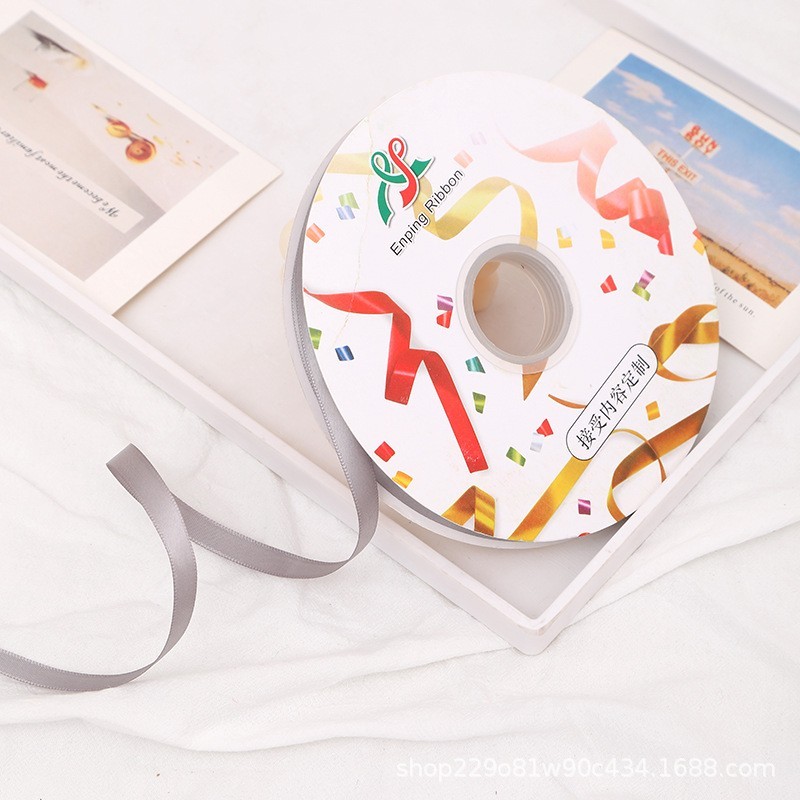 สีเงิน-1ซม. ม้วนละ 100 หลา