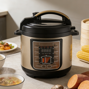 Olla de Cocción Lenta Multifuncional 16 en 1 de 10L, Olla Arrocera Inteligente Programable, Olla a Presión Eléctrica KC04006, Nuevo Diseño - Product Image 1