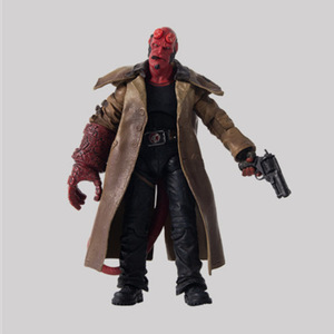 Handmade Sci-fi Movie Anime <span class=keywords><strong>Hellboy</strong></span> Hành Động Hình Thế Hệ 2 B Đóng Hộp PVC Mô Hình Đồ Chơi Điều Kiện Mới Lấy Cảm Hứng Đông Lạnh Nhân Vật - Product Image 3