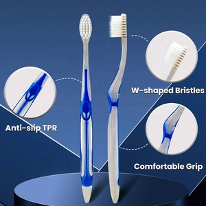 <span class=keywords><strong>Brosse</strong></span> à dents de luxe de haute qualité, manche transparent en PTEG, poils extra doux, conçue pour les gencives sensibles, <span class=keywords><strong>brosse</strong></span> à dents manuelle pour usage domestique - Product Image 3
