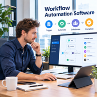 Système de gestion d'entreprise, logiciel d'exploitation commerciale, automatisation des flux de travail, gestion des processus commerciaux, plateforme de collaboration