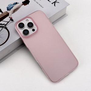 Funda trasera dura mate de lujo para <span class=keywords><strong>iPhone</strong></span> 16 15 14 13 12 Pro Max Plus Mini carcasa transparente ultrafina de Color caramelo - Product Image 5