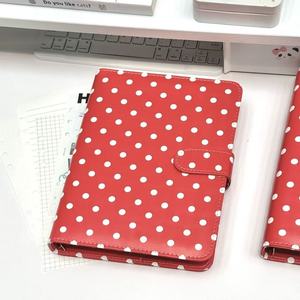 Custom <b>A5</b> Loose-Leaf Leather Hardcover Financial Planning Journal Multi-Slot Work Record Book Cross-Border Accounting <b>Notebook</b> - Product Image 4