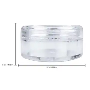 Hot Selling Luxury Clear Cosmetic Glass Bottle Common Use Cosmetic Packaging Jars