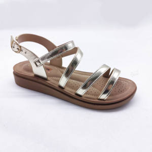 <span class=keywords><strong>Sandali</strong></span> piatti con cinturino in <span class=keywords><strong>argento</strong></span> con cinturino alla caviglia scarpe eleganti estive alla moda <span class=keywords><strong>sandali</strong></span> da donna - Product Image 3
