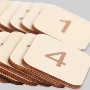 Montessori para niños, operación matemática de madera, juegos de cuentas con Clip, aprendizaje educativo, material didáctico, juguetes para niños y niñas - Product Image 4