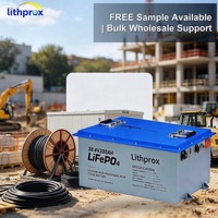 Batteria Industriale per Veicoli Elettrici IP67 Impermeabile 38.4V 200AH Litio Ferro Fosfato (LFP) per Carrelli Elevatori a Caricamento Laterale CE FCC RoHS