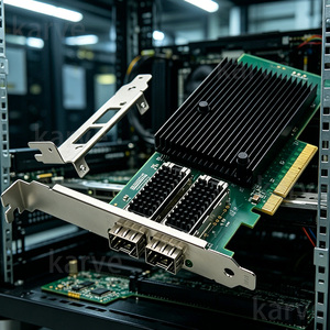 Carte réseau serveur fibre optique double SFP+ 10/100/1000 Mbps PCI X8 X710-DA2 à prix d'usine pour NAS, station de travail et PC de bureau - Product Image 6