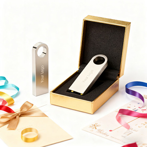 Nhà máy mini Kim Loại <span class=keywords><strong>USB</strong></span> Stick 32G 64G 128G công suất ổ đĩa bút phong cách USB3.0 2.0 hộp đóng gói Keychain <span class=keywords><strong>USB</strong></span> Flash Drive - Product Image 6