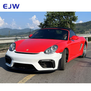 Convient pour <span class=keywords><strong>Porsche</strong></span> 987 mise à niveau 718GT4 RS plastique PP matériel pare-chocs avant, <span class=keywords><strong>Porsche</strong></span> ancien et nouveau pare-chocs avant - Product Image 5