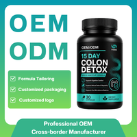 OEM/ODM |   GutDetox Complete - Mélange naturel de fibres et d'herbes pour la régulation digestive - Capsules personnalisées pour le nettoyage du côlon