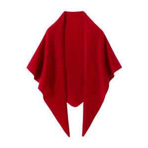 Dames Nieuwe Traditionele Gebreide Herfst En Winter Sjaal Warme Verhoging Driehoek Handdoek <span class=keywords><strong>Cape</strong></span> En Sjaal Mantel - Product Image 4