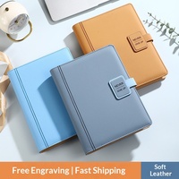 Carnet A5 en PU et lin à feuilles mobiles, couverture détachable, rechargeable, idéal pour le bureau, utilisation professionnelle, logo personnalisable
