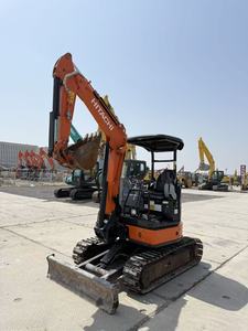 Used ZX30 Mini Crawler <b>Excavator</b> 3 Ton Hydraulic Digger Compact Excavation <b>Machine</b> for Farm Construction - Product Image 2