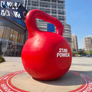 Bollitore scultura-bollitore gigante in fibra di vetro per Shopping Plaza e quartieri commerciali (installazione di arte moderna) - Product Image 3