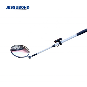 16cm portátil telescópica plástico lanternas sob veículo carro retângulo segurança inspeção espelho conjunto convexo - Product Image 5