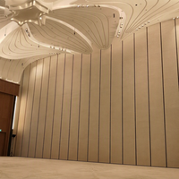 Panneau acoustique coulissant mural amovible et pliable à commande automatique pour la maison, le bureau ou comme séparateur de pièce