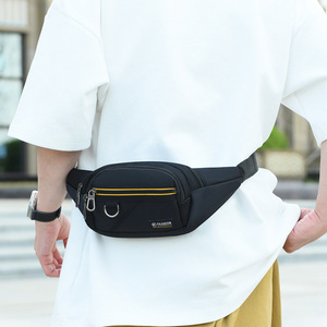 New <b>Mens</b> Solid-Color Business Chest <b>Bag</b> Multifunctional Sports Outdoor Casual Waterproof Crossbody <b>Shoulder</b> <b>Bag</b> - Product Image 5