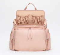 Grand sac à langer à dos avec poches isothermes, crochets pour poussette, sac de maternité multi-poches pour bébé, idéal pour les voyages