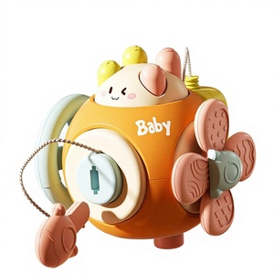 Juguete Educativo Montessori para Niños de 0 a 3 Años, Cubo Mágico de Plástico con Seis Caras, Juguete Sensorial para Bebés - Product Image 1